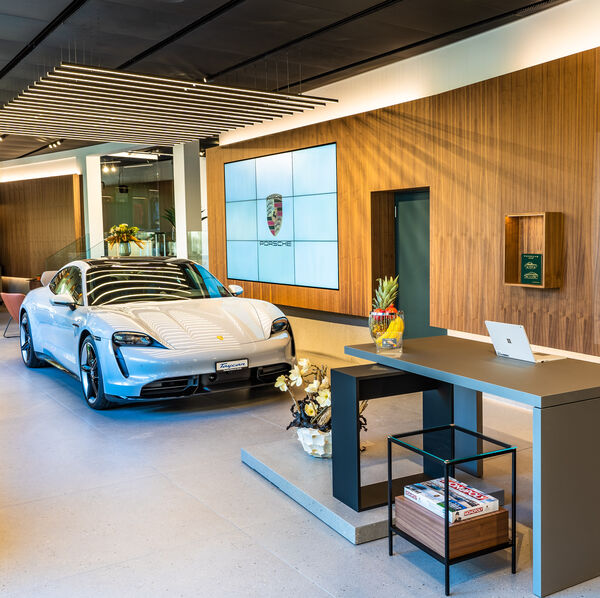 Erstes Porsche Studio: Premiere in der Schweiz